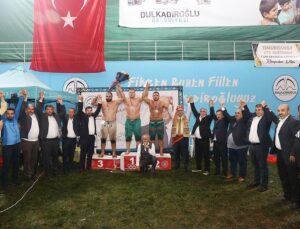 Kahramanmaraş’ta Bertiz Boyalı Güreş Festivali tamamlandı
