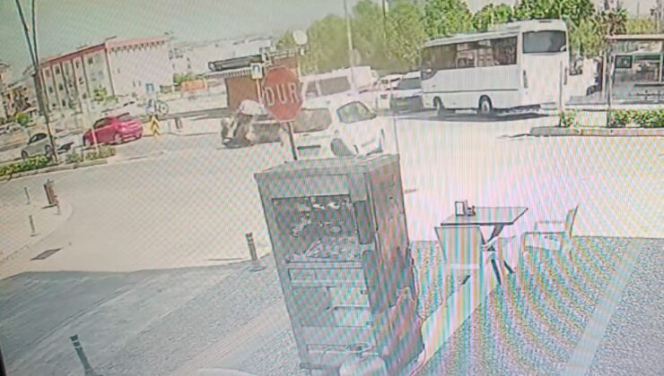 Kamyonet ile motosiklet çarpıştı: 1 yaralı