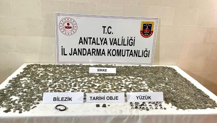 Kaş’ta tarihi eser kaçakçılığı operasyonu