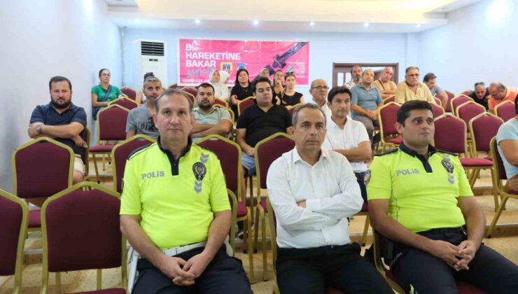 Kemer’de servis şoförlerine eğitim