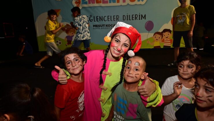 Kepez Belediyesi’nden çocuklara neşeli akşamlar