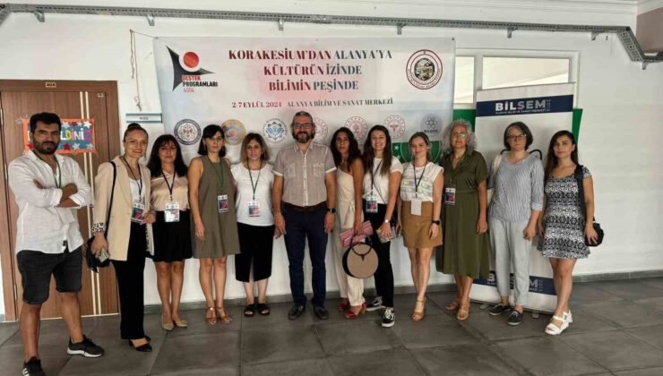 “Korakesium’dan Alanya’ya Kültürün İzinde Bilimin Peşinde” projesi gerçekleştirildi