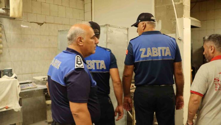 Kozan Belediyesi fırınlarda şafak vakti denetim gerçekleştirdi