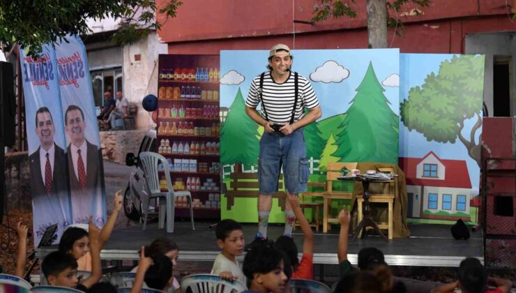 Mersin’de kırsal mahallelerdeki çocuklar sanatla buluşuyor