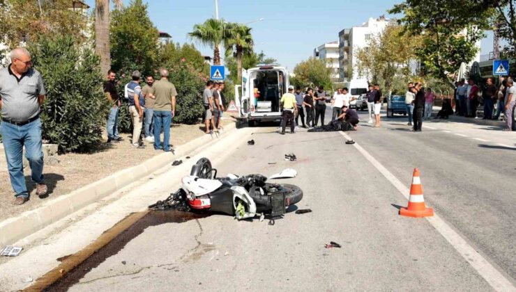 Mersin’de patpat motosikletle çarpıştı: 1 ölü, 1 yaralı