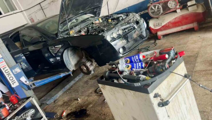 Otomobilde geldikleri 5 yıldızlı otelden çekiciyle çıktılar