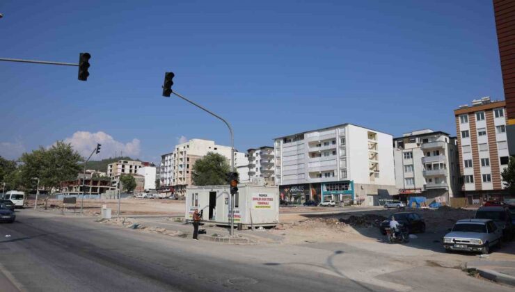 Pazarcık’ta konteyner otobüs terminali