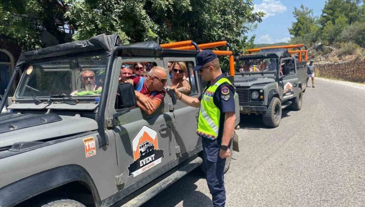 Safari aracı ve ATV’lere sıkı denetim