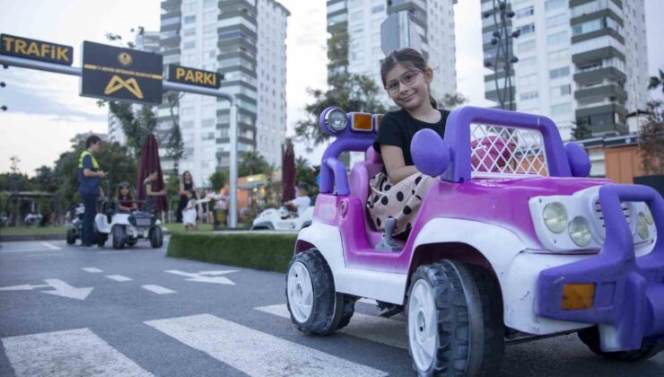 Trafik Park, hem çocukların hem de velilerin gözdesi oldu