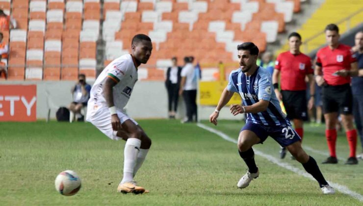 Trendyol Süper Lig: Adana Demirspor: 0 – Alanyaspor: 2 (Maç sonucu)