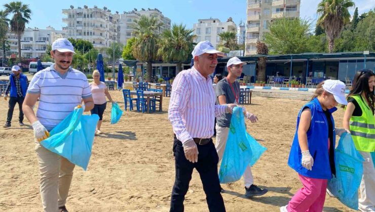 Yumurtalık sahilleri temizlendi