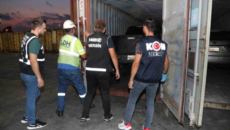 Yurt dışından çalınan lüks araçları Suriye ve Irak’a götürmeye çalışıyorlardı