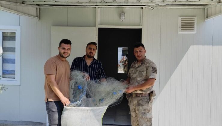 Yüzlerce balığın ölümüne sebep olan 2 kişi jandarmadan kaçamadı