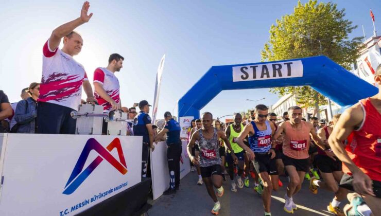 16. Uluslararası Tarsus Yarı Maratonu koşuldu