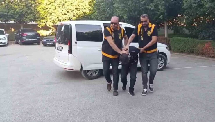 21 yıl hapis cezasıyla aranan torbacı kovalamaca sonucu yakalandı