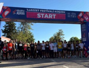 Adana’da Lezzet Festivali Koşusu yapıldı
