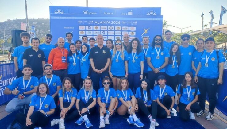 ALKÜ Alanya Avrupa Triatlon kupasında gönüllü oluyor