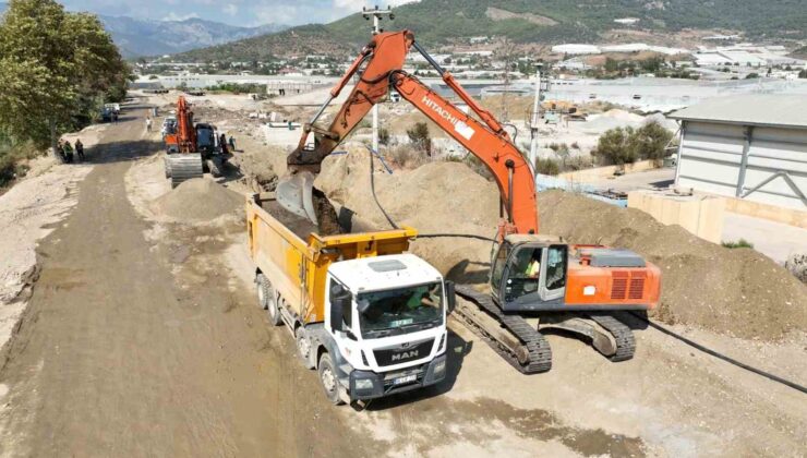 Anamur Alaköprü sulama inşaatının yüzde 92’si tamamlandı