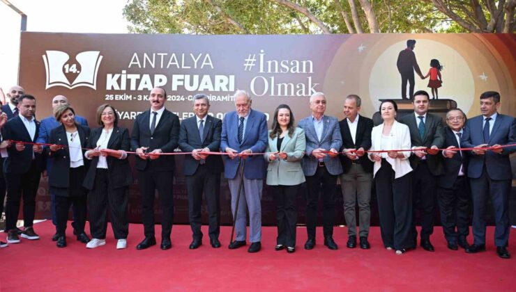 Antalya Kitap Fuarı 14. kez kapılarını açtı