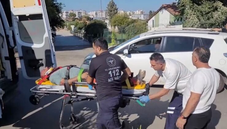 Antalya’da feci kaza: Takla atıp tel bariyerleri aşarak karşı yöne geçen aracın, iki araca çarpması sonucu 2 kişi yaralandı