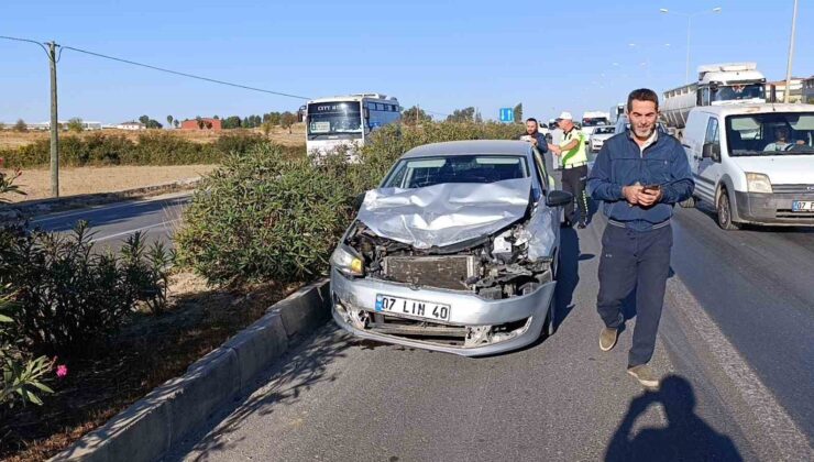 Aynı yerde peş peşe 3 zincirleme kaza: 3 yaralı