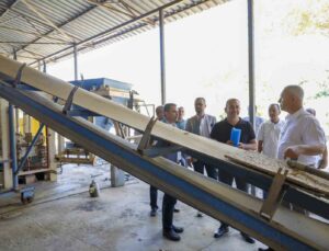 Bordür ve Parke Üretim Tesisi faaliyete geçiyor