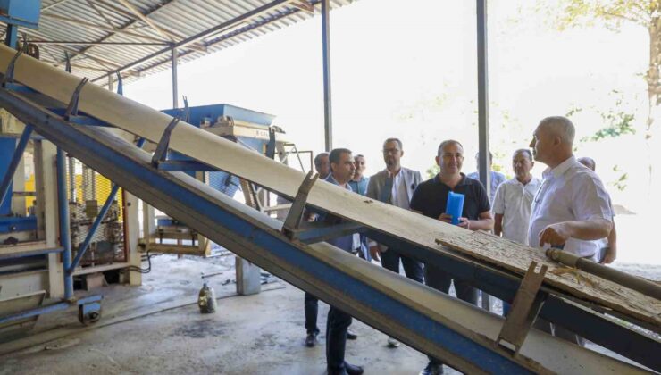 Bordür ve Parke Üretim Tesisi faaliyete geçiyor