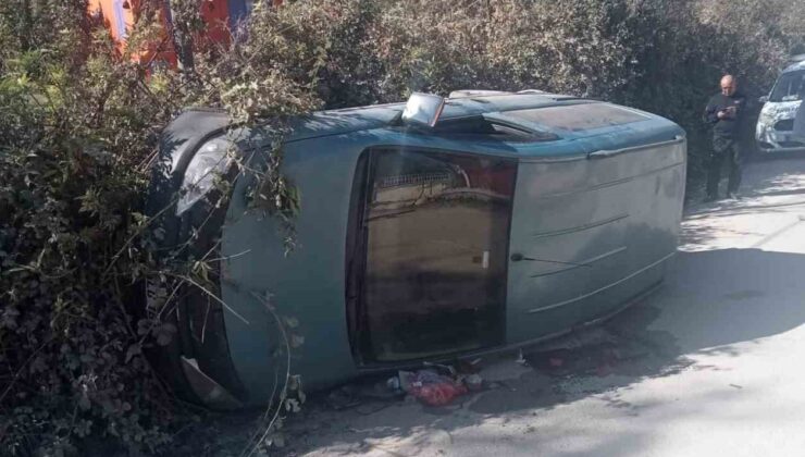 Çamlıyayla’da trafik kazası: 1 yaralı