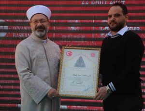 Diyanet İşleri Başkanı Erbaş, Hatay’da yapımı tamamlanan 40 caminin açılışını gerçekleştirdi