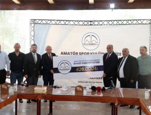 Dulkadiroğlu Belediyesi’nden amatör spora 425 bin lira destek