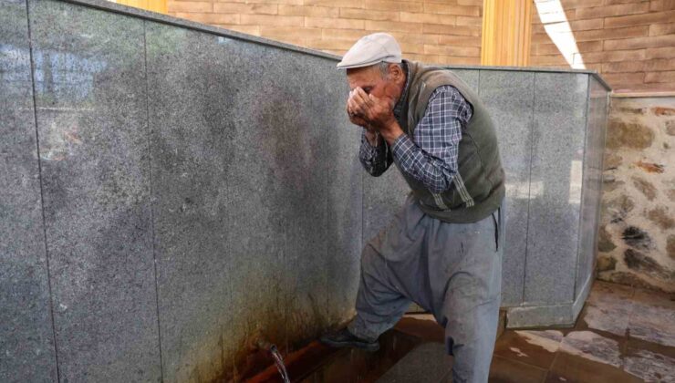 Ekinözü’ndeki acı su şifa dağıtıyor