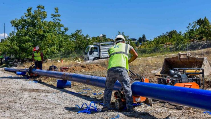 Erdemli’de içme suyu iyileştirme çalışmaları devam ediyor