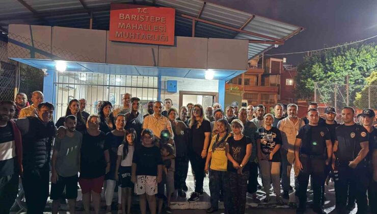İskenderun emniyetinden saha incelemesi
