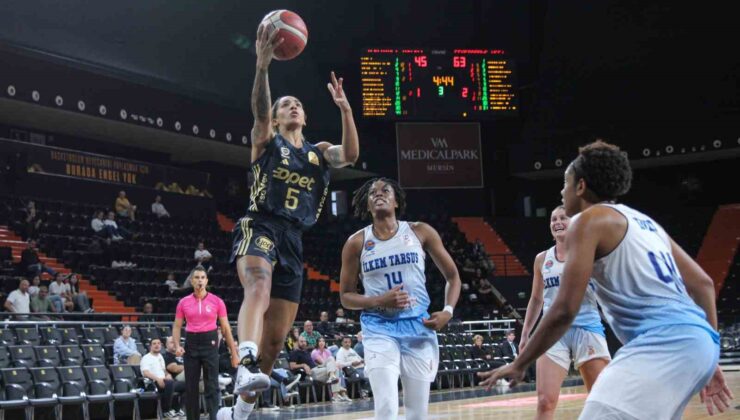 Kadınlar Basketbol Süper Ligi: Tarsusspor: 71 – Fenerbahçe: 100