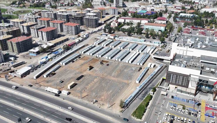 Kahramanmaraş’ın imar ve inşaası devam ediyor