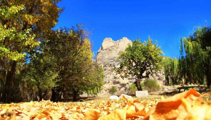 Kahramanmaraş’ta Hurman Kalesi sarıya büründü