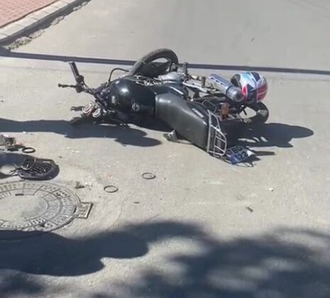 Kazada motorun direksiyonu karnına saplanan genç hayatını kaybetti