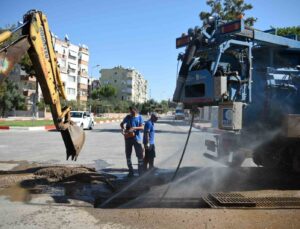Kepez’de su baskınlarına karşı etkin mücadele