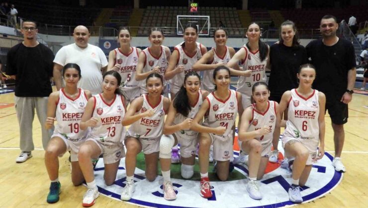Kepez’in kızları KBBL provasını galibiyetle tamamladı
