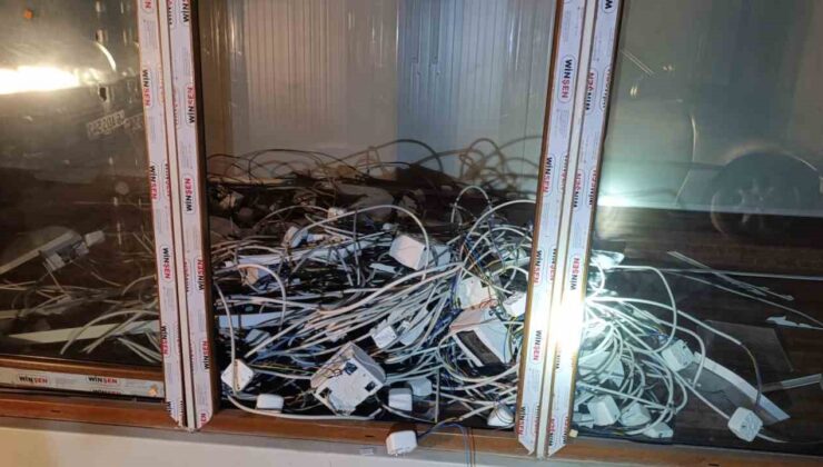 Konteynerlerin elektrik tesisatını çalan hırsız yakalandı