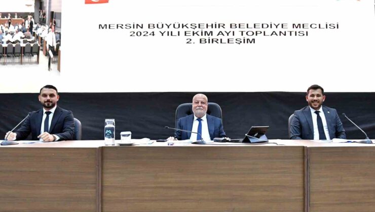 Mersin Büyükşehir Belediyesi’nin 2025-2029 Dönemi Stratejik Planı kabul edildi