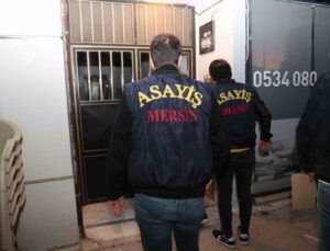 Mersin’de eş zamanlı operasyon, aranan 97 şahıs yakalandı