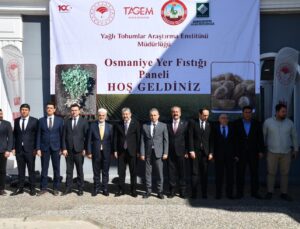 Osmaniye’de yerfıstığı paneli düzenlendi