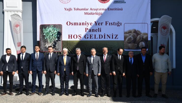 Osmaniye’de yerfıstığı paneli düzenlendi