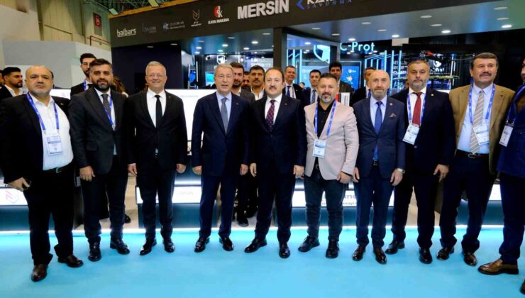 SAHA EXPO’ya Mersin’den 11 firma katıldı