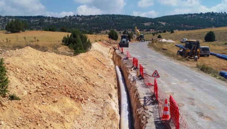 Silifke’de 55 mahallenin içme suyu kapasitesi arttırılıyor