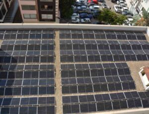 Alanya Adliye Binası kendi elektriğini üretmeye başladı