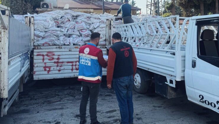 Antakya’da ihtiyaç sahibi 14 bin aileye kömür dağıtılacak