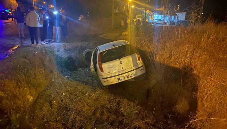 Antalya’da iki otomobil kavşakta çarpıştı: 3 yaralı