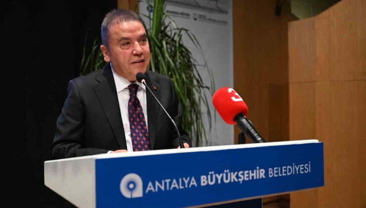 Antalya’da kişi başına düşen yeşil alan miktarı 8.3 metrekare
